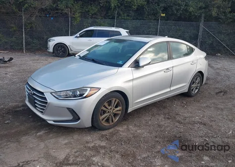 2018 Hyundai Elantra Value Edition из США, поврежденный, VIN 5NPD84LF8JH274200